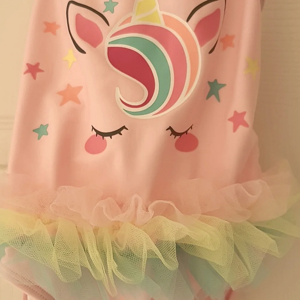 Toddler unicorn bathing suit